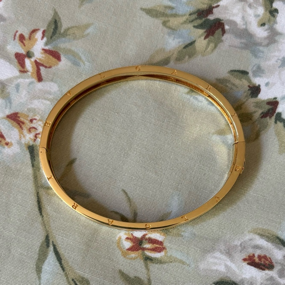 Real Saudi Solid Gold Bvlgari Bangle size 15cm